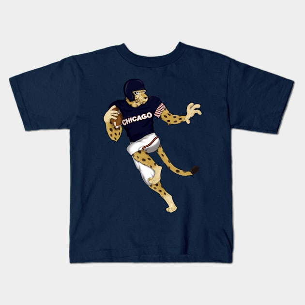 Chicago Football Kids T-Shirt by WorldSportsCulture